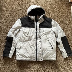 American Eagle Outfitters Black and Gray Ski Jacket